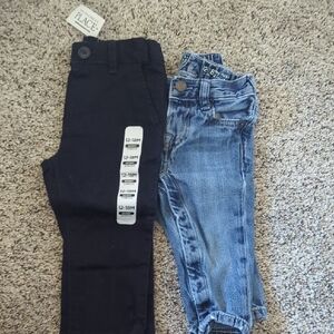The Children's Place Black and Blue Kids Jeans